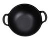 купить Казан Grill Master KZN-32CM WOK 5L din fonta, cu capac din lemn si fund plat в Кишинёве 