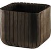 купить Садовая фигура Keter Cube Planter L Brown (229533) в Кишинёве 