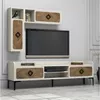 купить Тумба напольная для TV Trendy Samba, Crema 180x52x35cm в Кишинёве 