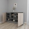 cumpără Comodă Smartex (16246) Т5 120cm Grafit+Stejar Deschis în Chișinău 