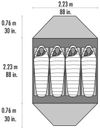 купить Палатка MSR Elixir 4 green V2 в Кишинёве 