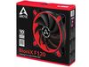 cumpără Case/CPU FAN Arctic BioniX F140 Red, eSport fan, PWM PST, 140x140x28 mm, 4-pin, 200-1800rpm, Noise 0.6 Sone, 104 CFM / 176 m3/h în Chișinău 