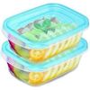 cumpără Container alimentare Ghidini 45214 EZ Lock 2шт, 0.5l, 18x12x5cm în Chișinău 