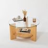 cumpără Măsuţă cafea Trendy Mondo, Stejar 75x40x75cm în Chișinău 