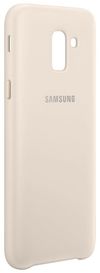 купить Чехол для смартфона Samsung EF-PJ600, Dual Layer Cover, Gold в Кишинёве 