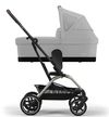 купить Детская коляска Cybex 525000181 Eezy S Twist+ 2 BLK B Fog Grey в Кишинёве 