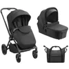 cumpără Сărucior pentru copii Kikka Boo 31001020164 Carucior 2in1 Kara Black 2025 în Chișinău 