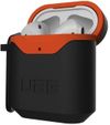 cumpără Accesoriu pentru aparat mobil UAG 10242F114097, for Apple Airpods Std. Issue Hard Case 001 (V2), Black/Orange în Chișinău 