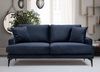 купить Диван Trendy Papira Bleumarin, 90x88x175cm (2 locuri) в Кишинёве 