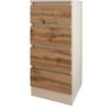 купить Комод Smartex (16007) Т1 40cm Ivory+Stejar Inchis в Кишинёве 