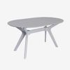 купить Комплект стол и стулья Evelin di Costacurta стол Raffles Oval White + 6 стульев YTC-064Wh UF910-01 Light beige в Кишинёве 
