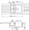 купить Мойка кухонная Schock Cristalite Typos D-150S в Кишинёве 