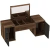 купить Туалетный столик Hanah Home Mercan Light Walnut Anthracite в Кишинёве 