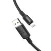 Hoco Cable USB to Lightning U63 Spirit 2.4A 1.2m, Black 
