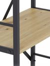 купить Офисный стеллаж Nex Home Raft metalic Loft 1100x600x240mm, 4 polite PAL, Anthracite/Oak Artisan в Кишинёве 