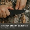 купить Нож походный Civivi C24058B-2 Gander, mâner Micarta, teacă Kydex в Кишинёве 