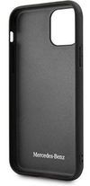 купить Чехол для смартфона CG Mobile Mercedes Perforated Leather Back Cover for iPhone 11 Pro Black в Кишинёве 
