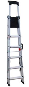 купить Лестница Cagsan HA105 Стремянка с площадкой и опорой, 6 ст, H=2.1m, макс.нагрузка150kg в Кишинёве 