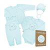 купить Детская одежда New Baby 41164 набор одежды для новорожденных 4 ед Sweet Bear blue в Кишинёве 
