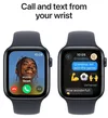 cumpără Ceas inteligent Apple Watch SE 2024 GPS 44mm Midnight Aluminium Case with Midnight Sport Band - S/M MXEJ3 în Chișinău 
