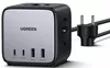 купить Удлинитель электрический Ugreen 60113 DigiNest Cube 65W 3xSoket, 2xUSB-A, 2xUSB-C, GaN, 3680W CD268, 1.8m, Black в Кишинёве 