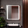 купить Зеркало для ванной Bayro Omega 700x800 LED touch c подогревом в Кишинёве 