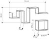купить Полка декоративная Trendy Urmeaza-Alb 116x45x20cm (GTR005369) в Кишинёве 