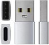 купить Переходник для IT Satechi Type-A to TypeC Adapter Silver в Кишинёве 