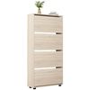 купить Полка для обуви Mobildor-Lux Leo 60x27x164H cm Sonoma в Кишинёве 