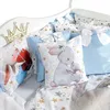 купить Детское постельное белье PernaMea Set lenjerie 8 piese Premium Iepuras albastru (PM.105896/8) в Кишинёве 