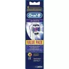 купить Сменная насадка для электрических зубных щеток Oral-B EB18 3D White 3+1 в Кишинёве 