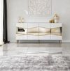 купить Комод Trendy Frumos, Alb, Auriu (GTR001211) в Кишинёве 