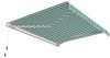 cumpără Umbră pentru grădină Hydro S 9001981, retractabila Alb-Verde, retractabila în Chișinău 