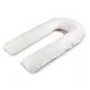 cumpără Textile de casă PernaMea Fata de Perna pt gravide forma-U, Bulina Ivory (PM.101702/7) în Chișinău 