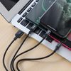 Hoco X14 3-in-1 Times speed charging cable iP+Micro+Type-C 