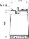 Pompă de drenaj Grundfos Unilift AP12.40.04.A1 