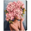 cumpără Tablou pe numere BrushMe BS51481 40x50cm (în cutie) Atingere de bujori în Chișinău 