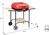 cumpără Grătar Activa Mastercook AM19524 pe carbuni Grill Wagon Red 40x40cm cu 2 mese în Chișinău 