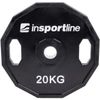 cumpără Ganteră inSPORTline 3580 Disc metal cauciuc d=50 mm 20 kg IN15900 cu maner în Chișinău 
