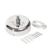 Выдвижная сушилка типа Round Inox 2,5 м, настенный трос