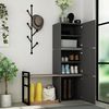 cumpără Mobilă pentru antreu Trendy Mello Antracit, 109x149x39cm (GTR000944) în Chișinău 
