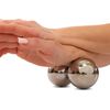cumpără Dispozitiv de masaj mecanic Zelart 5662 Minge masaj Duoball FI-1595 argint în Chișinău 