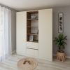 купить Шкаф Smartex (15856) N14 180cm Ivory+St.Inchis в Кишинёве 