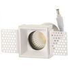 купить Освещение для помещений LED Market Downlight Frameless Square 7W, 4000K, D2031, White в Кишинёве 