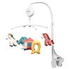 купить Кроватка BabyOno 793 Carusel p u patut cu bloc electronic muzical HORSES в Кишинёве 