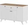купить Шкаф Bofigo Буфет 12-47-41 Sapphire Oak/White в Кишинёве 