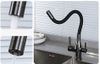 cumpără Bateria bucătărie Frap F 4396-15 (chiuveta flexibil) Alama, GRAFIT în Chișinău 
