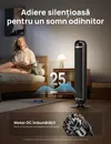 купить Вентилятор напольный DREO Nomad DR-HTF014, 8 viteze, 4 moduri, telecomanda, negru в Кишинёве 