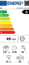 купить Стиральная машина с фронтальной загрузкой AEG LFR73964VE в Кишинёве 
