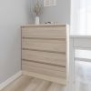 купить Комод Smartex (16061) Т1 90cm Ivory+Stejar Deschis в Кишинёве 